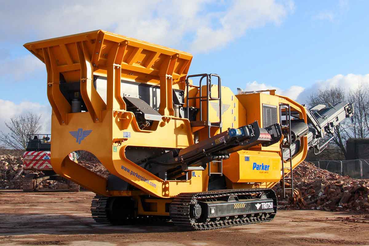 خرید سنگ شکن پارکر