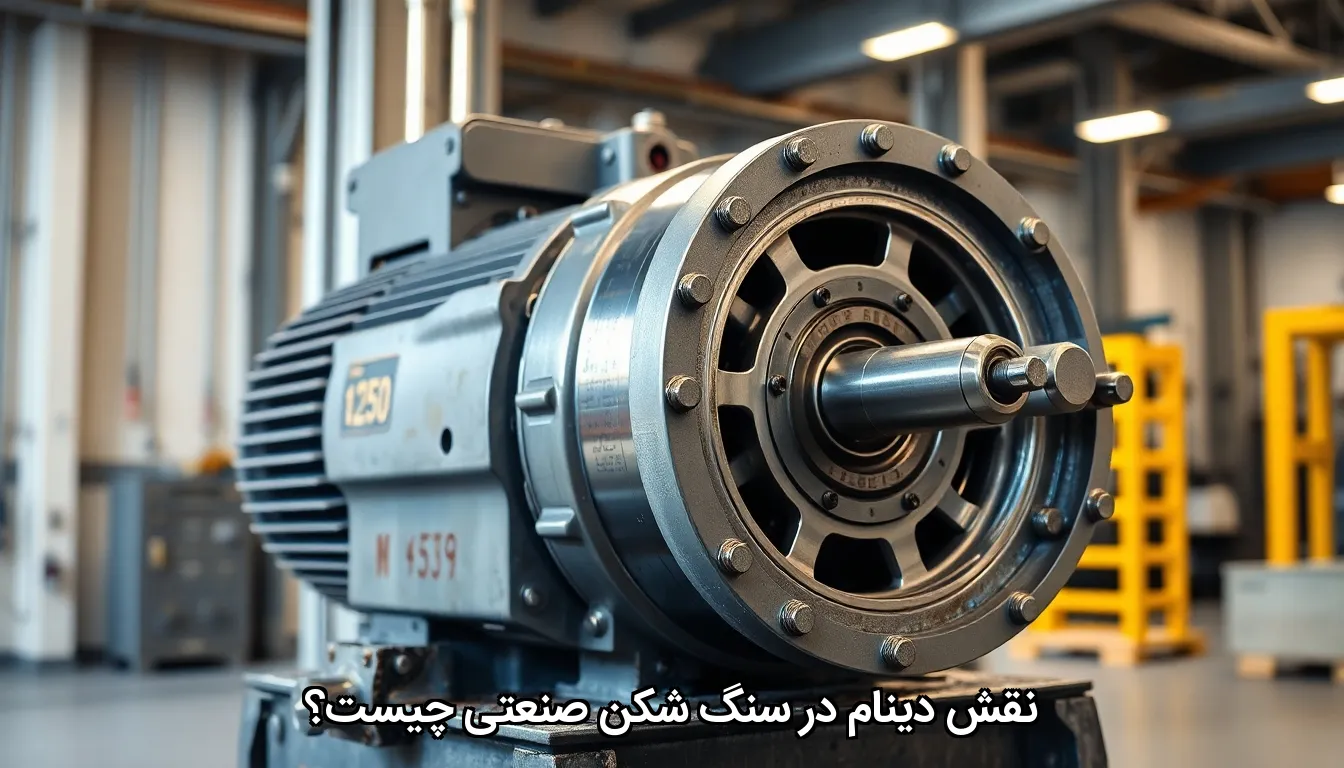 نقش دینام در سنگ شکن صنعتی